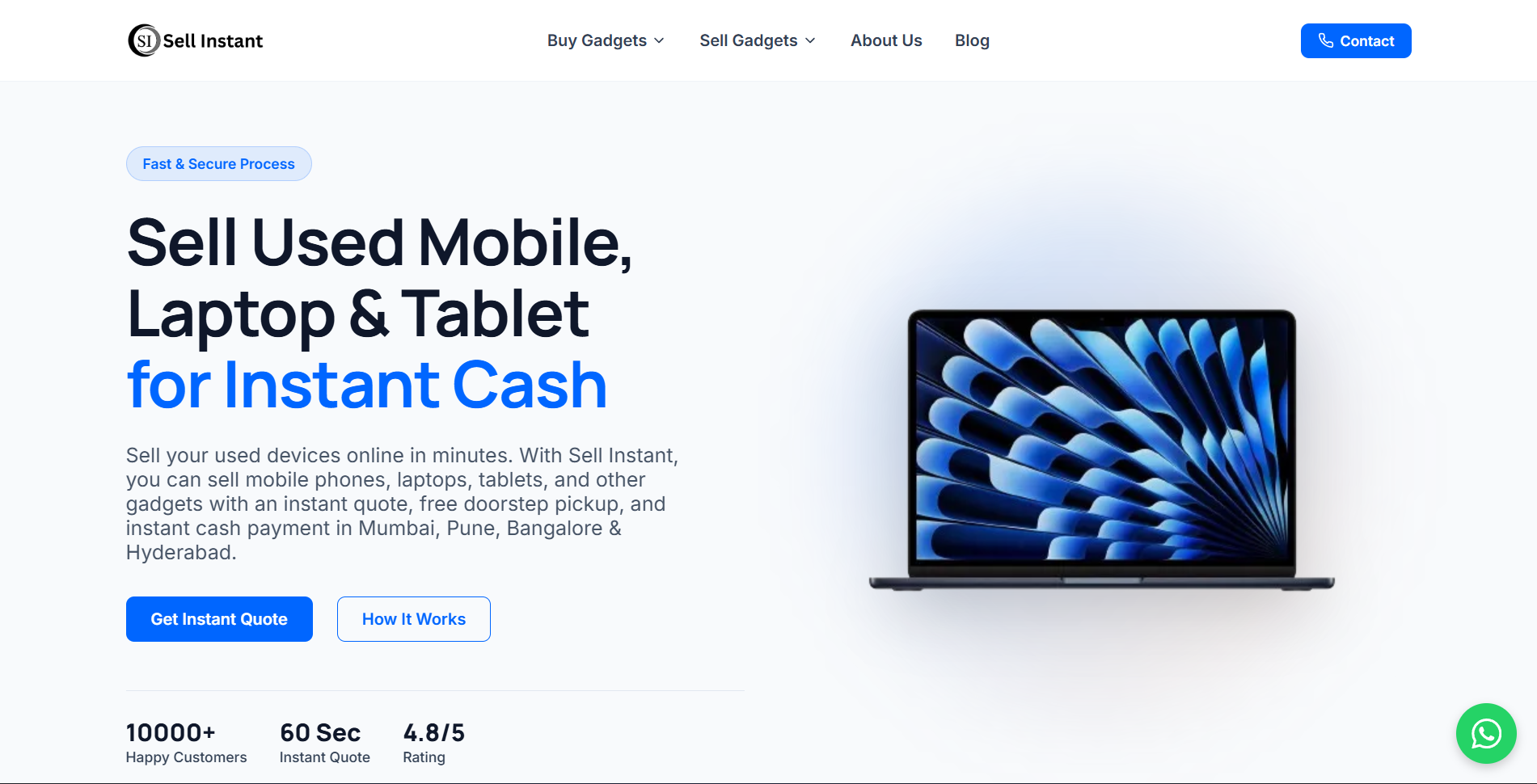 Post launch site growth metrics
